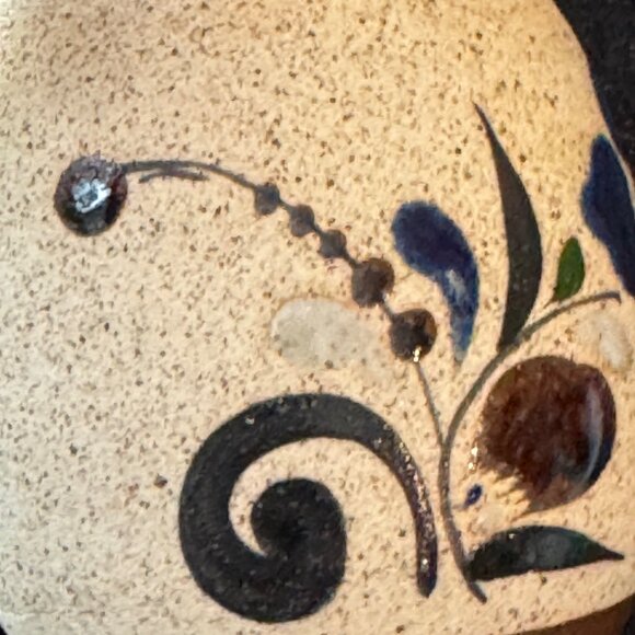 Vintage Tonala J. Campe Signed Mexican Pottery Flower Vase Lot Of 2 - Picture 5 of 10